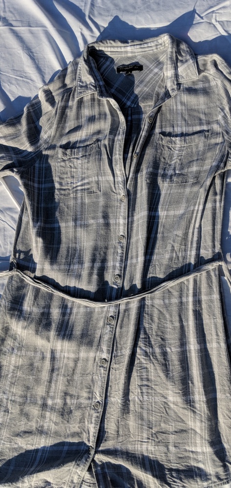 Casual shirt dress, very comfortable